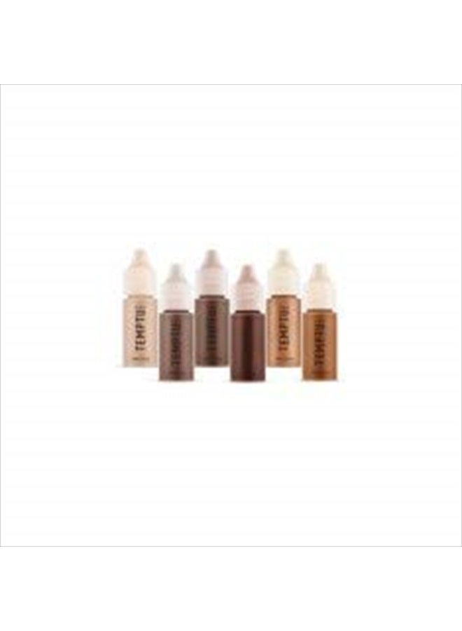 TEMPTU S/B Silicone-Based Contour & Bronze Starter Set For Sculpting, Contouring & Adding Dimension To The Face | Includes 6 Shades , 1 Count (Pack of 1)