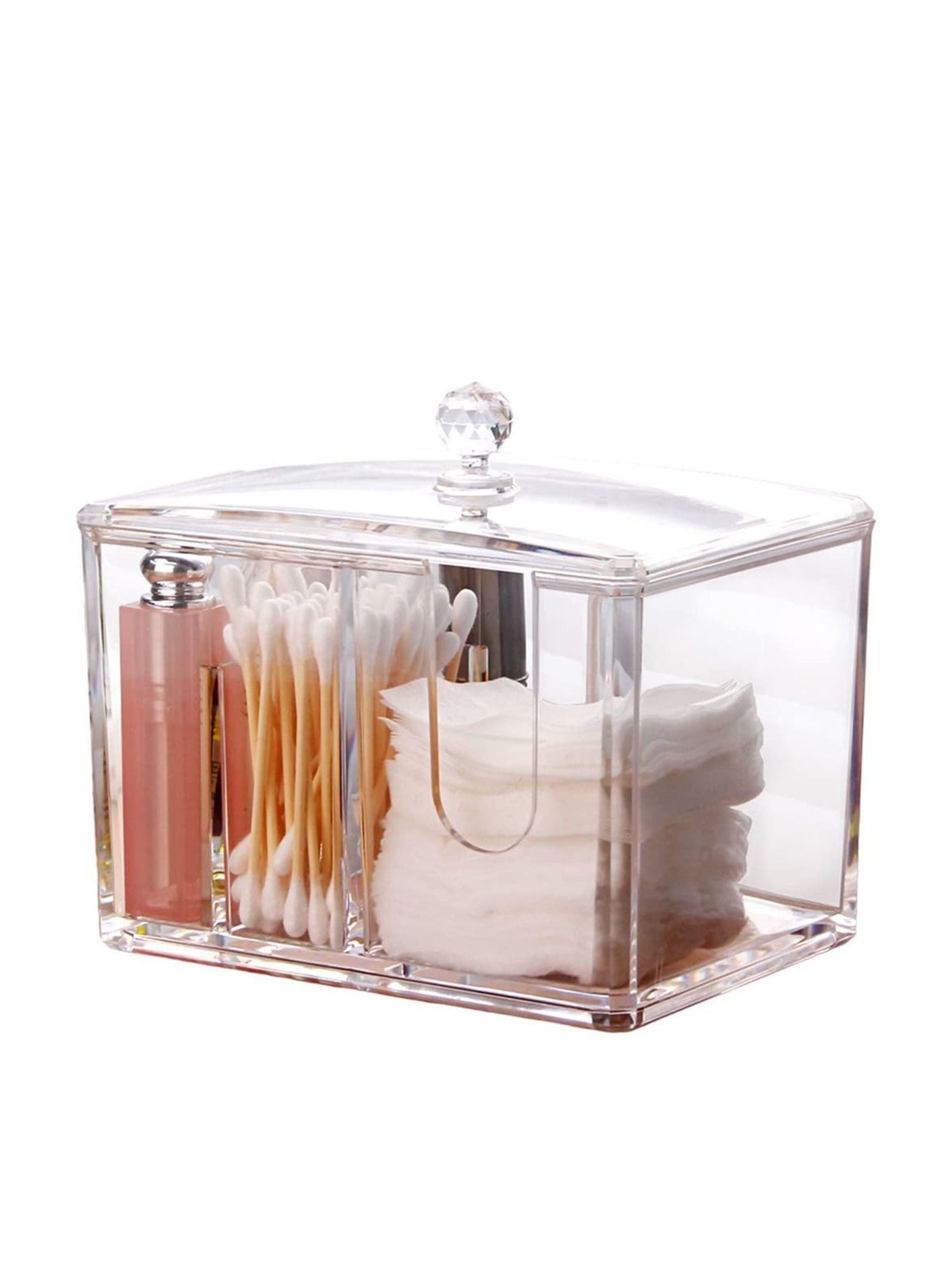 Makeup Organizer Acrylic Cosmetics Display Holder for Makeup Brush, Eyeliner, Mascara, Lipsticks