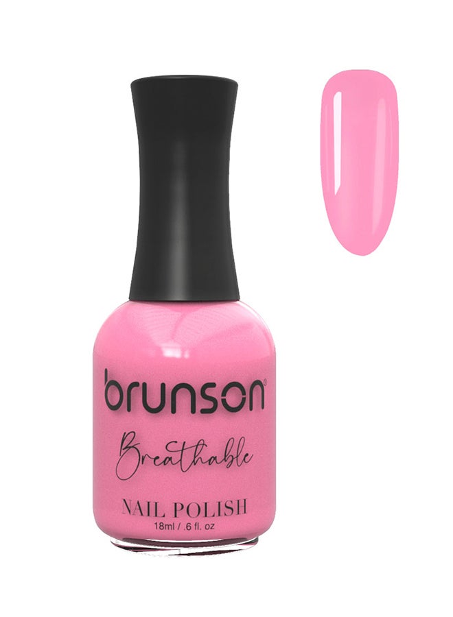 Breathable Nail Polish Halal nail polish Wudu friendly Quick-Dry Vegan long lasting but easy peel off   18ml BH067