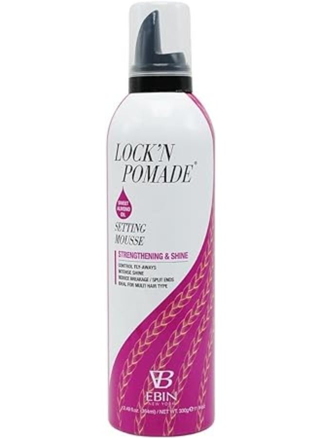 Setting Mousse Strengthening Sweet Almond Oill 354 ml