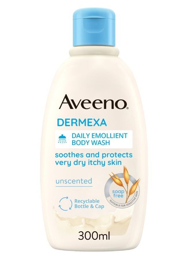 Dermexa Daiky Emollient Bodywash Unscented 300ml