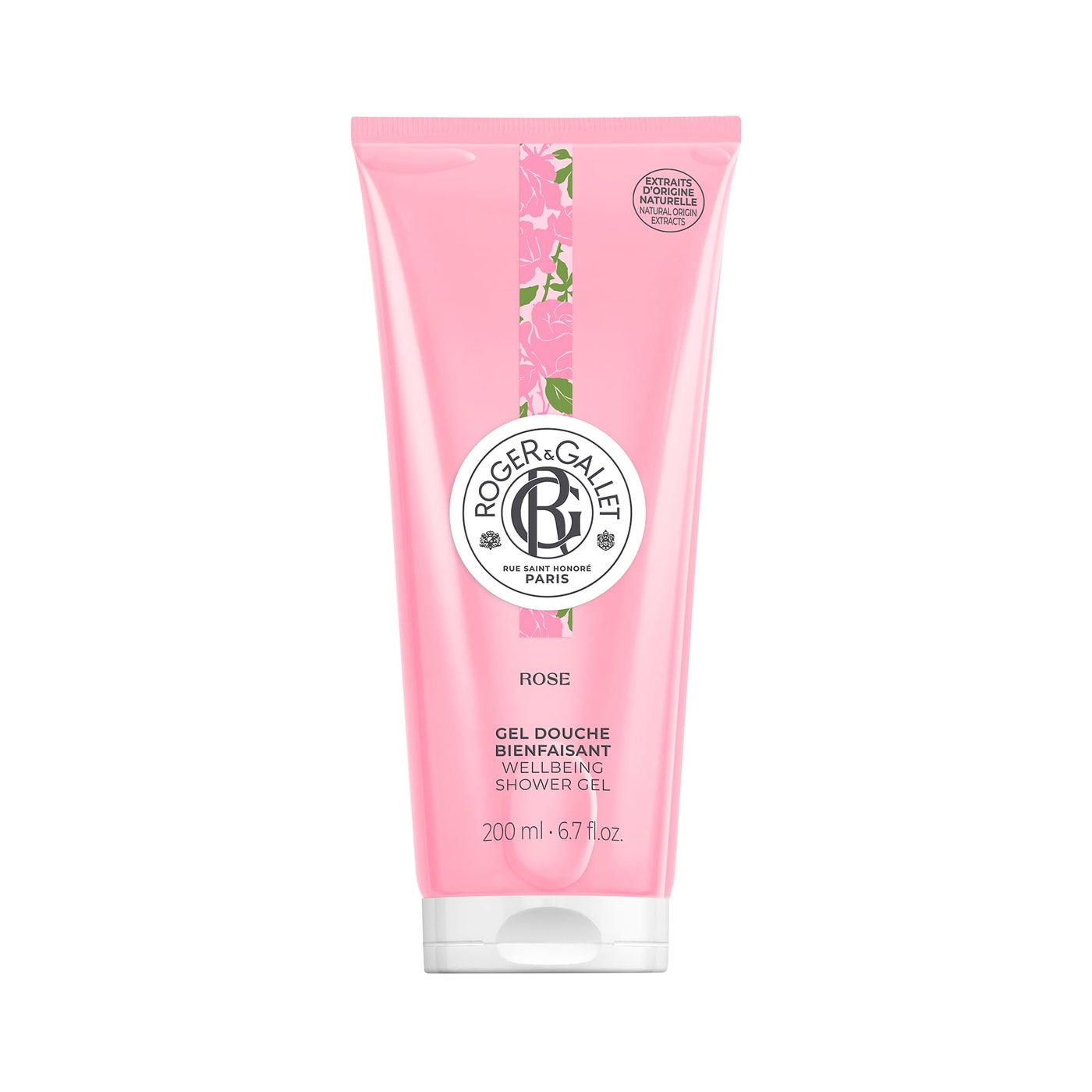 ROGER & GALLET Wellbeing Shower Gel - Rose for Unisex - 6.7 oz Shower Gel