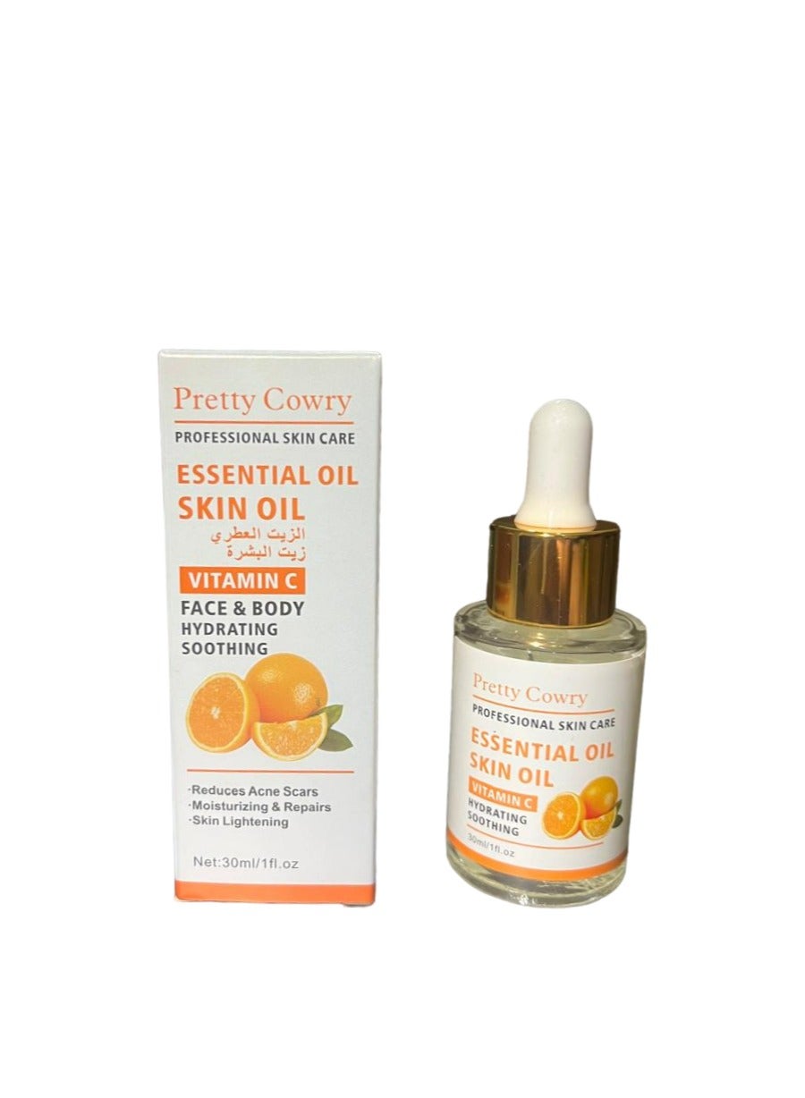 Essential Oil Skin Oil Vitamin C Face And Body Hydrating Soothing 30 ML