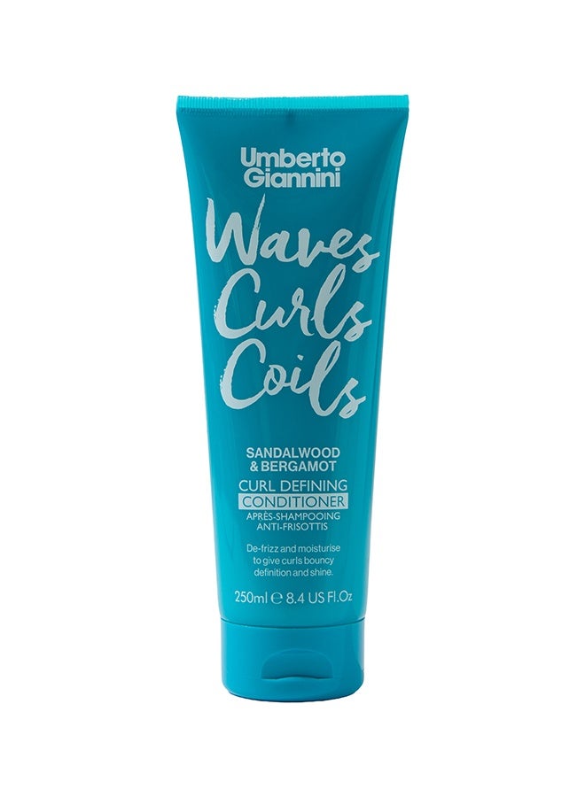 Umberto Giannini Waves, Curls & Coils Conditioner 250ml