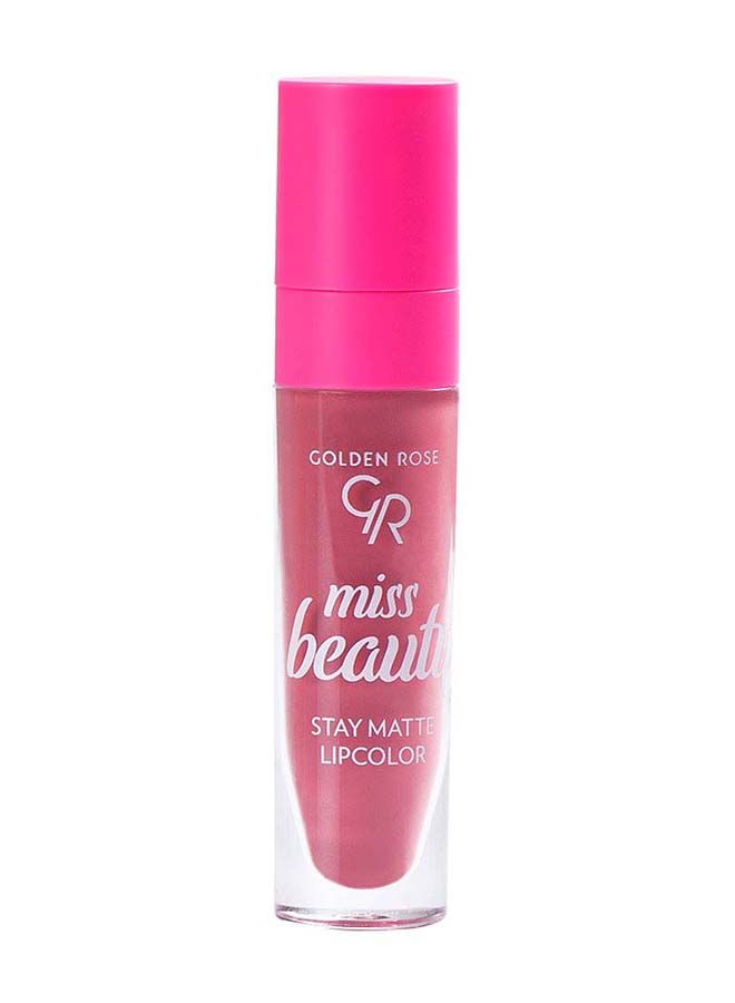 GOLDEN ROSE MISS BEAUTY STAY MATTE LIPCOLOR NO: 03 ROSE WOOD