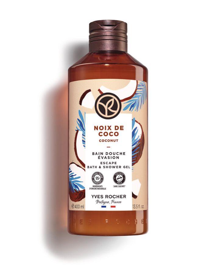 BATH AND SHOWER GEL COCONUT 400 ML BOTTLE