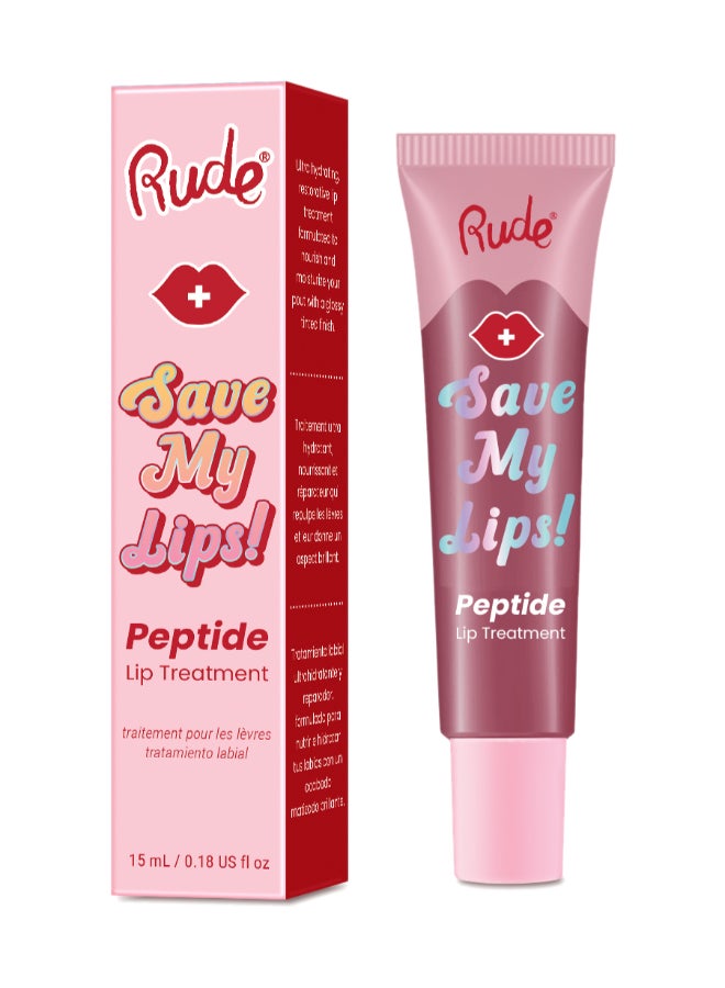Save My Lips Peptide Lip Treatment - Lychee