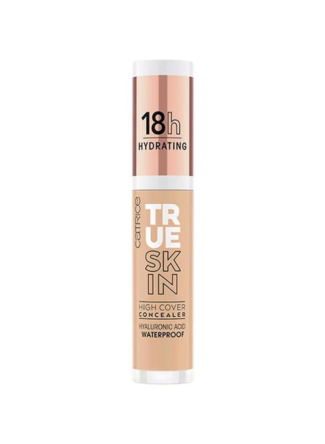 True Skin High Cover Concealer (032 | Neutral Biscuit) | Waterproof & Lightweight for Soft Matte Look | With Hyaluronic Acid & Lasts Up to 18 Hours | Vegan, Cruelty Free