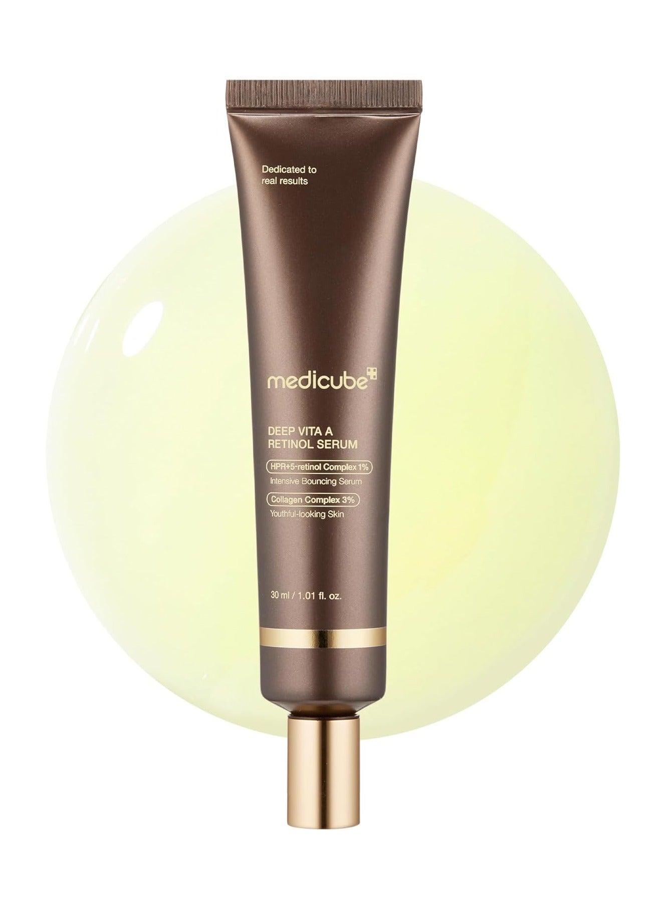 Deep Reviving Bakuchiol Retinol Facial Serum - Anti-Aging 4th Gen Retinol & Bakuchiol - Targets Fine Lines, Uneven Skin Tone, Blemish Scars - Korean Skin Care, Low Irritan