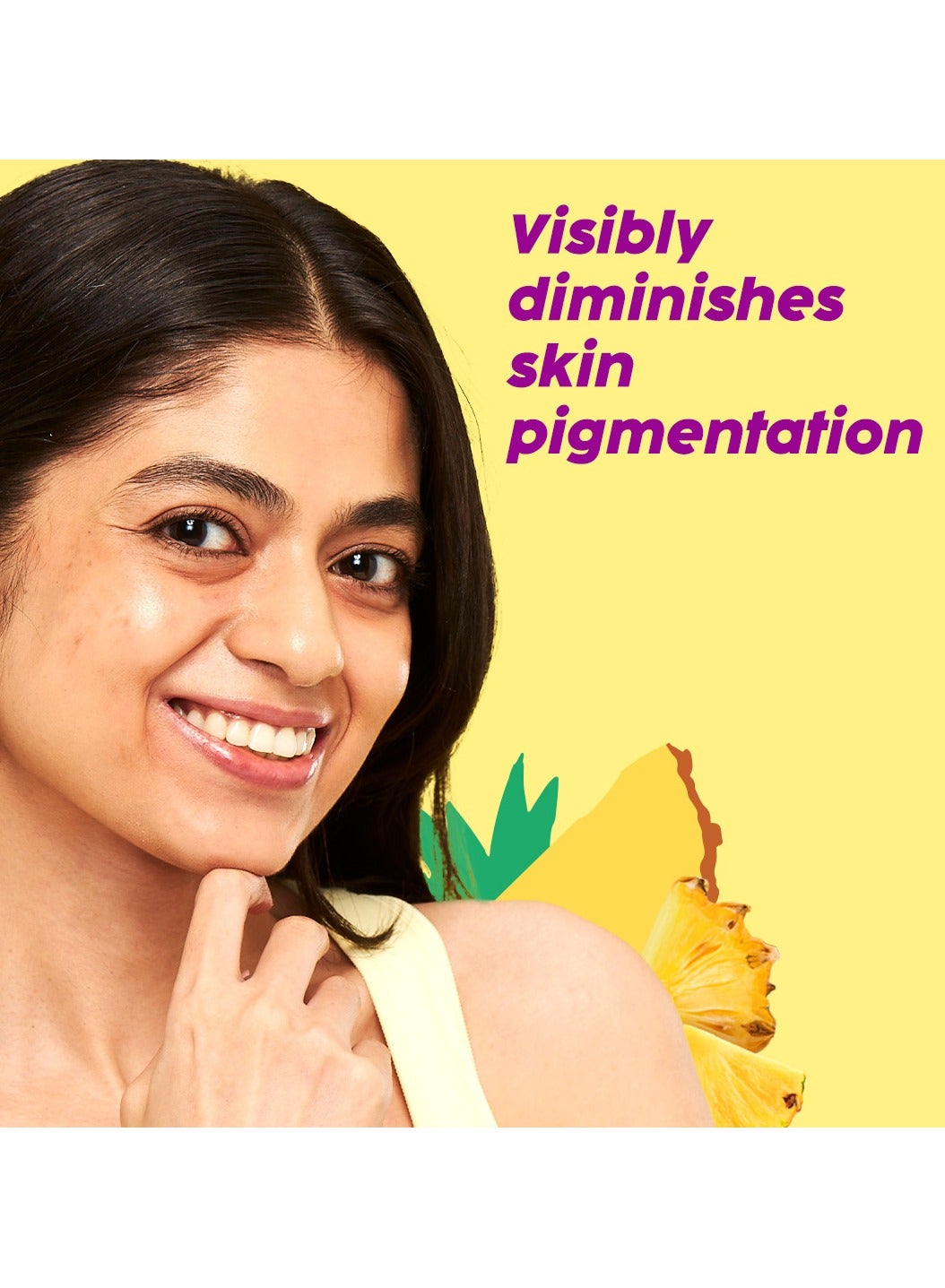Pineapple De-Pigmentation Skincare Kit For Dark Spot Removal Facewash, Face Serum and Moisturizer Combo for Women And Men, Pack of 3 - image 7