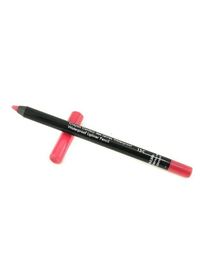 Aqua Lip Waterproof Lipliner Pencil - #15C (Pink) - 1.2g/0.04oz