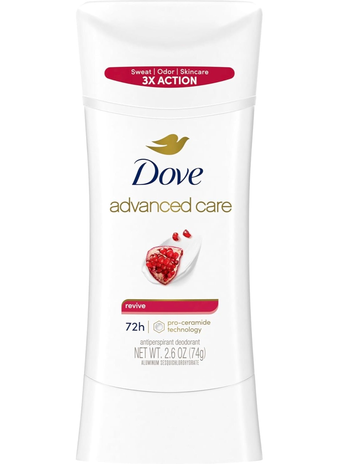 Dove Advanced Care Antiperspirant Deodorant, Revive 74gm