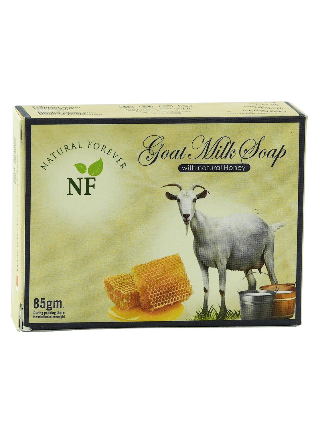 Goat Milk With Natural Honey Soap 85gm