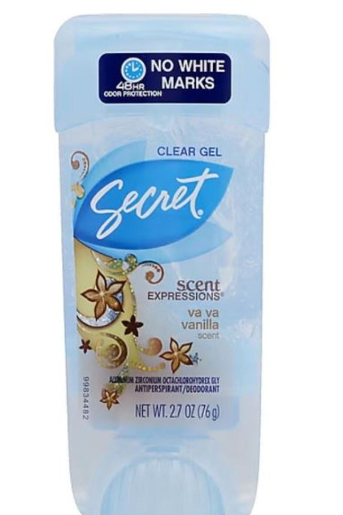 Scent Expressions Va Va Vanilla Scent Clear Gel Antiperspirant Deodorant 76g