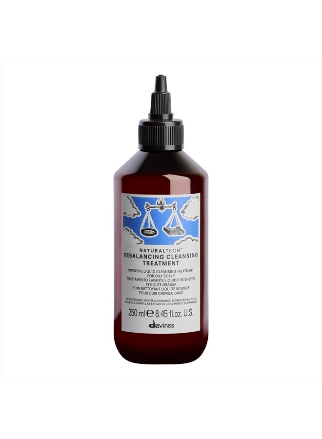 Naturaltech REBALANCING Cleansing Treatment, Effectively Counteract Greasy Scalp And Heavy Hair, 8.45 Fl Oz