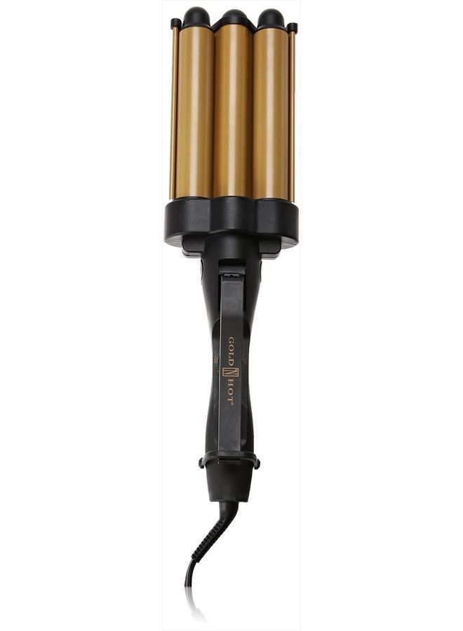Gold N' Hot GH3011 Jumbo Ceramic Triple Barrel Waver