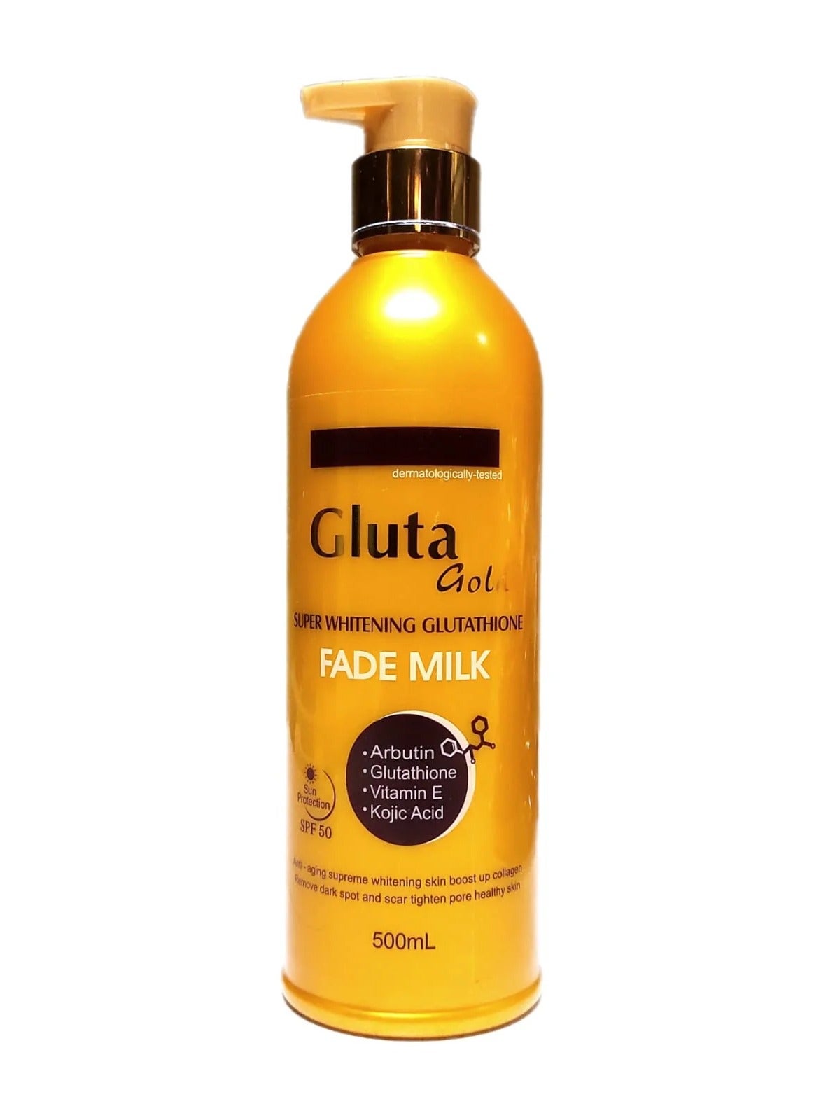 Gluta Gold Super Whitening Fade Milk 500 ML