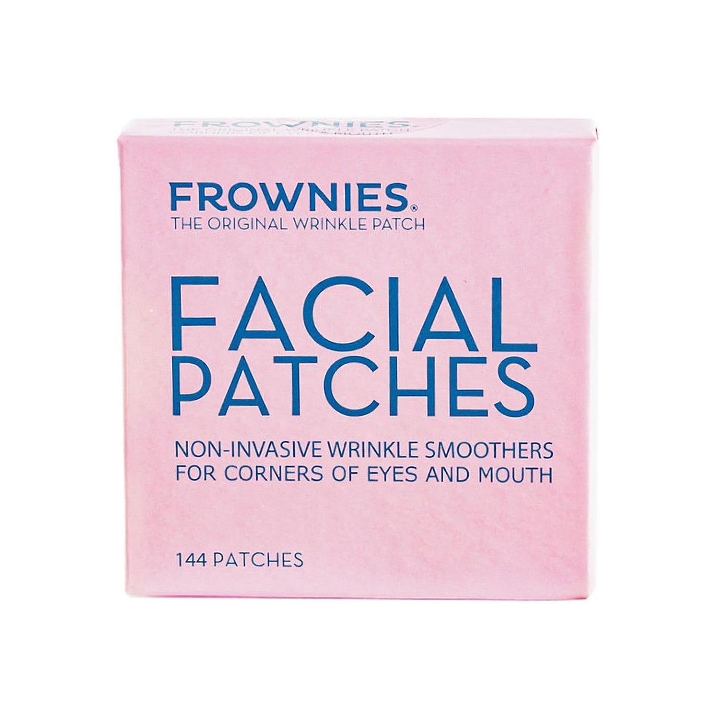 Frownies Facial Patches for Wrinkles on the Corner of Eyes & Mouth - Hypoallergenic Anti-Wrinkle Face Tape - Wrinkle Patch to Smooth & Soften Crowâ€™s Feet & Smile Lines - For Overnight Use, 144 Patches
