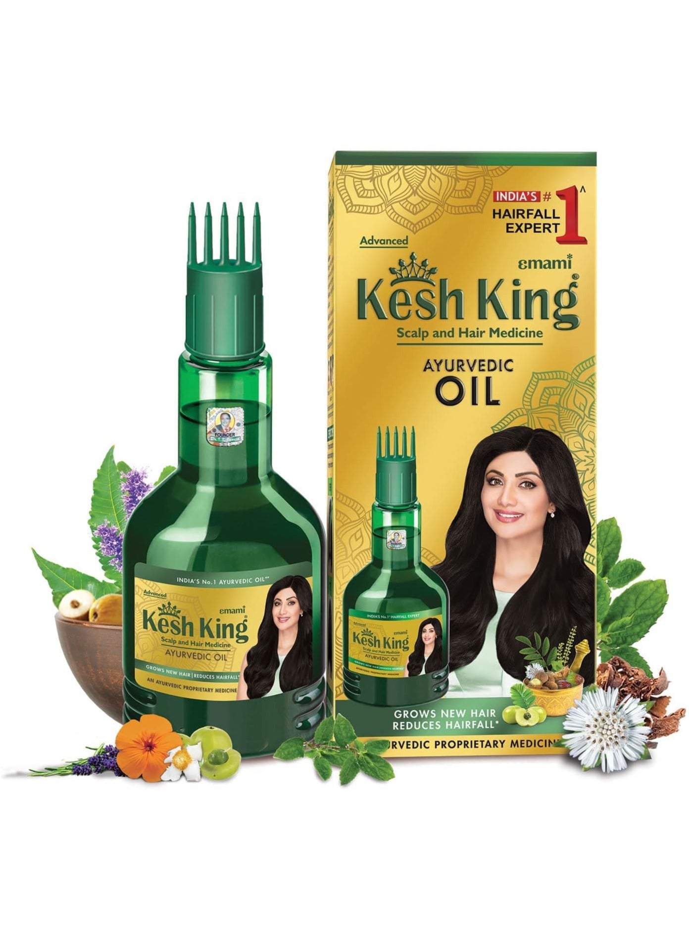 Ayurvedic Scalp And Hair Medicine, Ayurvedic Oil 100 ml