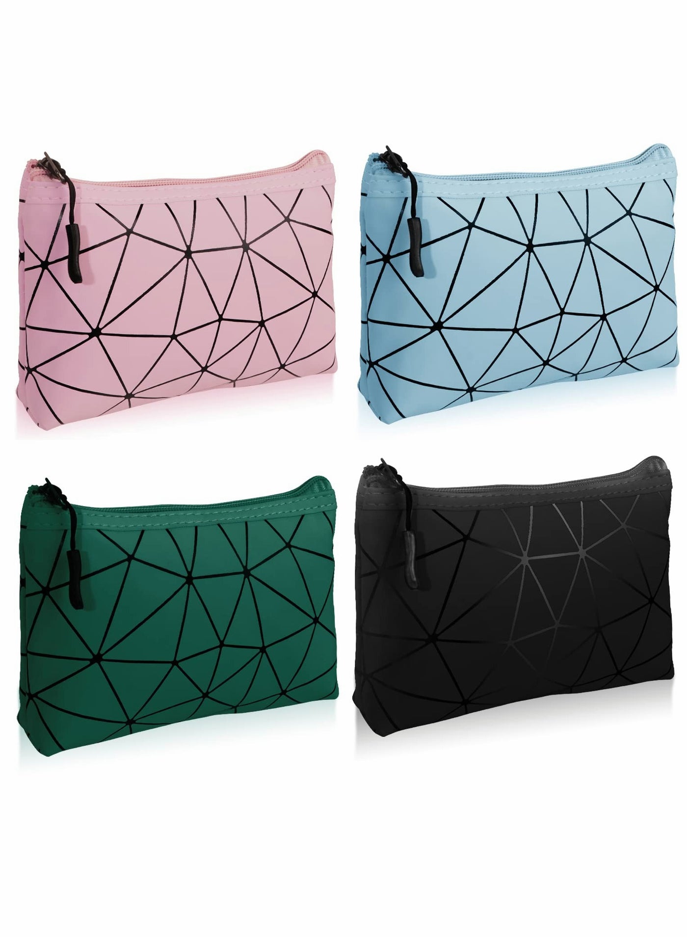 Small Makeup Bag 4 Pack
