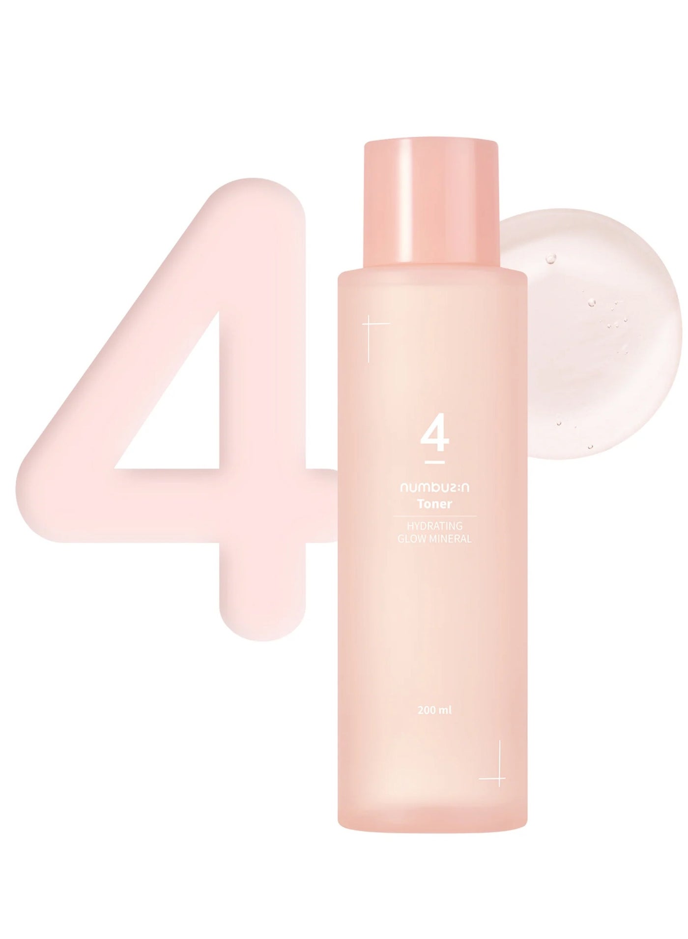NUMBUZIN No.4 Hydrating Glow Mineral Toner 200ml