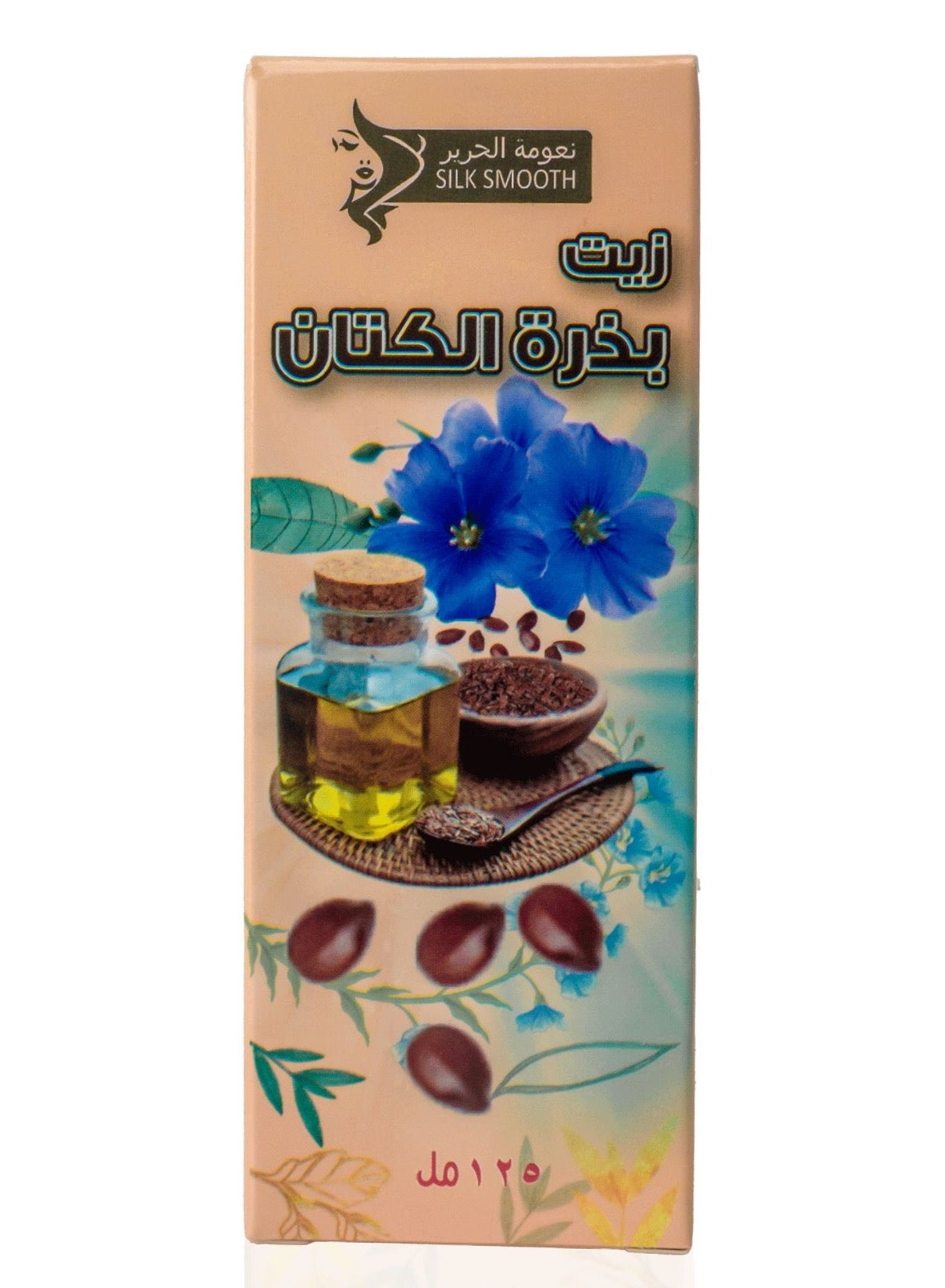 Organic Flaxseed Oil - All-Natural Elixir for Skin and Hair Health - Cold-Pressed, Pure, and Enriched with Omega-3 Fatty Acids - Enhance Your Beauty Naturally