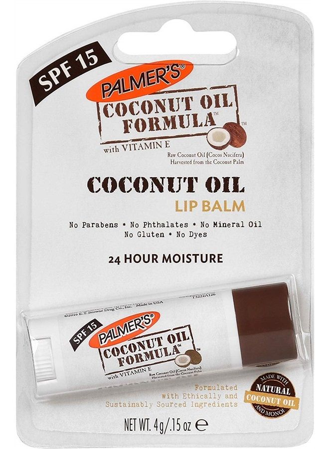 Coconut Oil SPF 15 Lip Balm