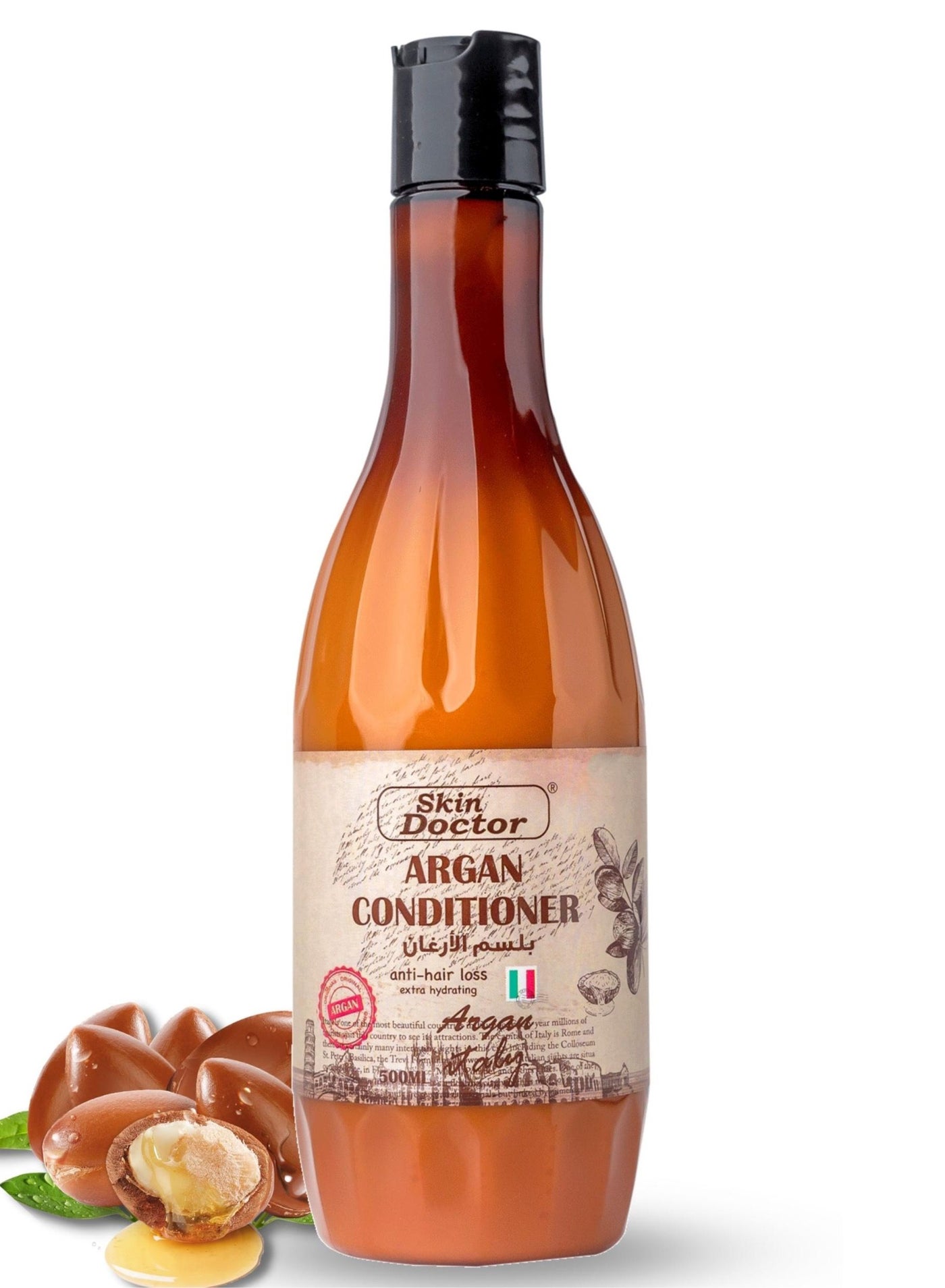 Moroccan Argan Oil conditioner - Ultra Hydrating - Repairs and Protects Dry - Improves Hair Health - Soften & Strengthen Hair for Damaged & Dry Frizzy Hair - Anti Hair Loss - Hair Care (500 ml)