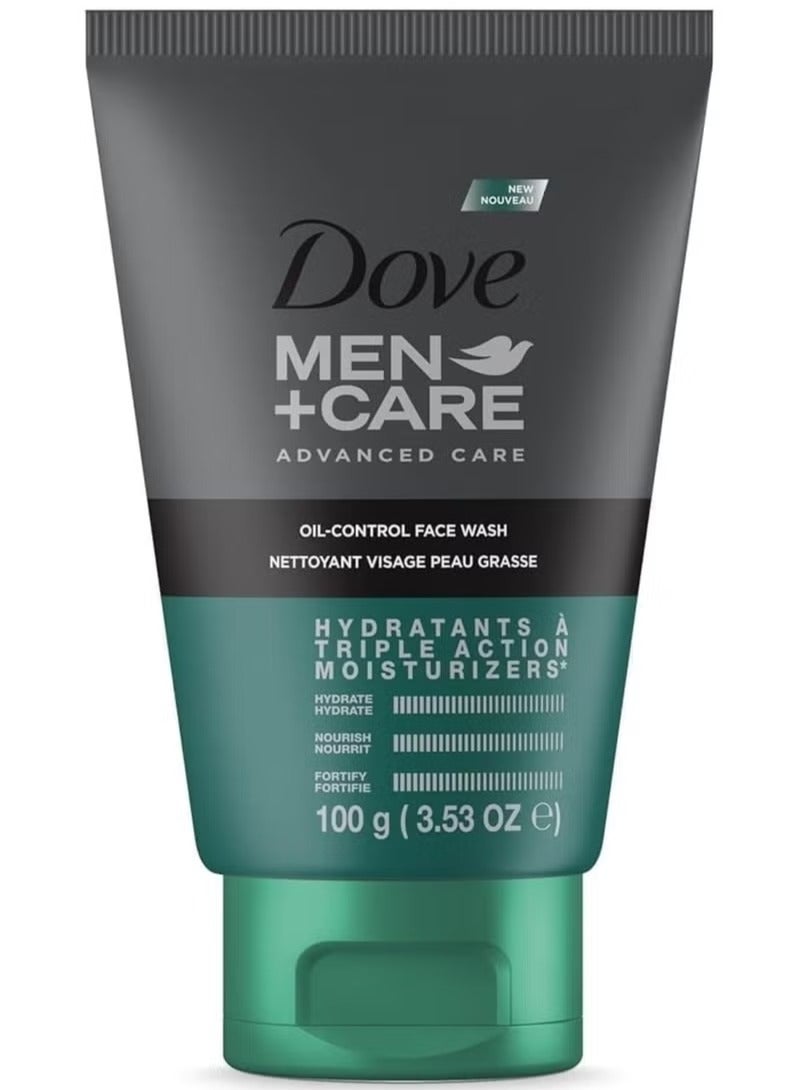 Men + Care Oil Control Face Wash 100g