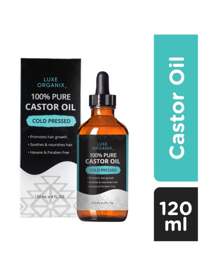 Luxe Organix Castor Oil Drops 120ml