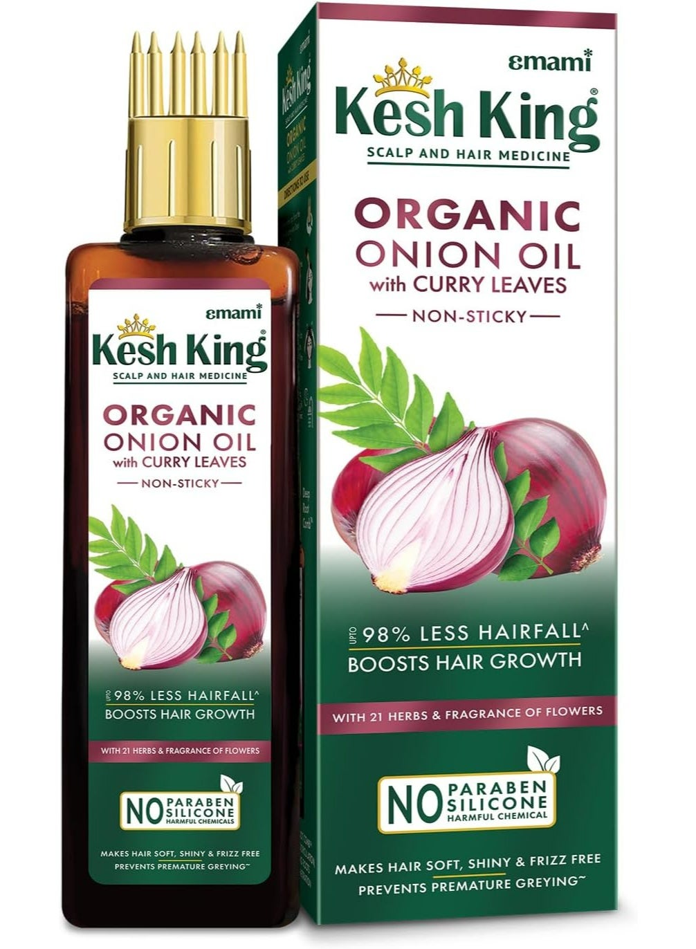 Kesh King AYURVEDIC ONION OIL INDIAN AMLA 100 ML