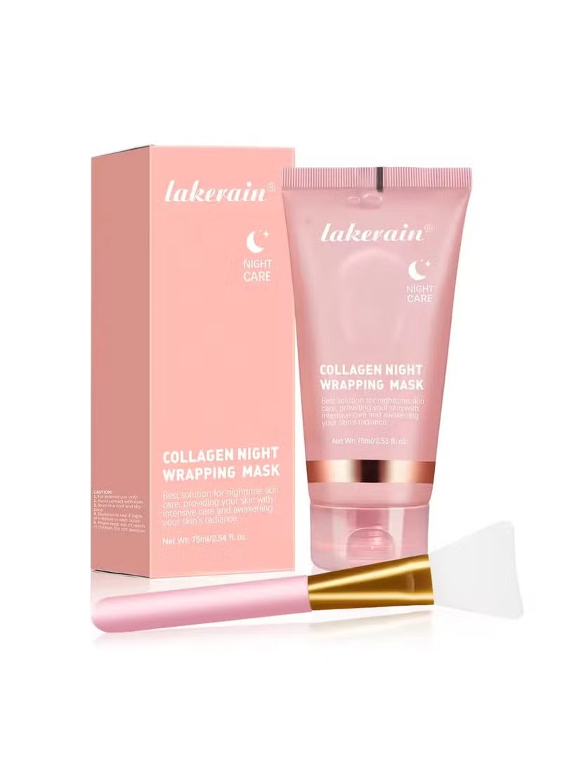 Korean Deep Collagen Mask Peel Off Mask Face Anti Wrinkle Lifting Skin Care Masks Bio Pack Night Wrapping Woman Overnight Skin