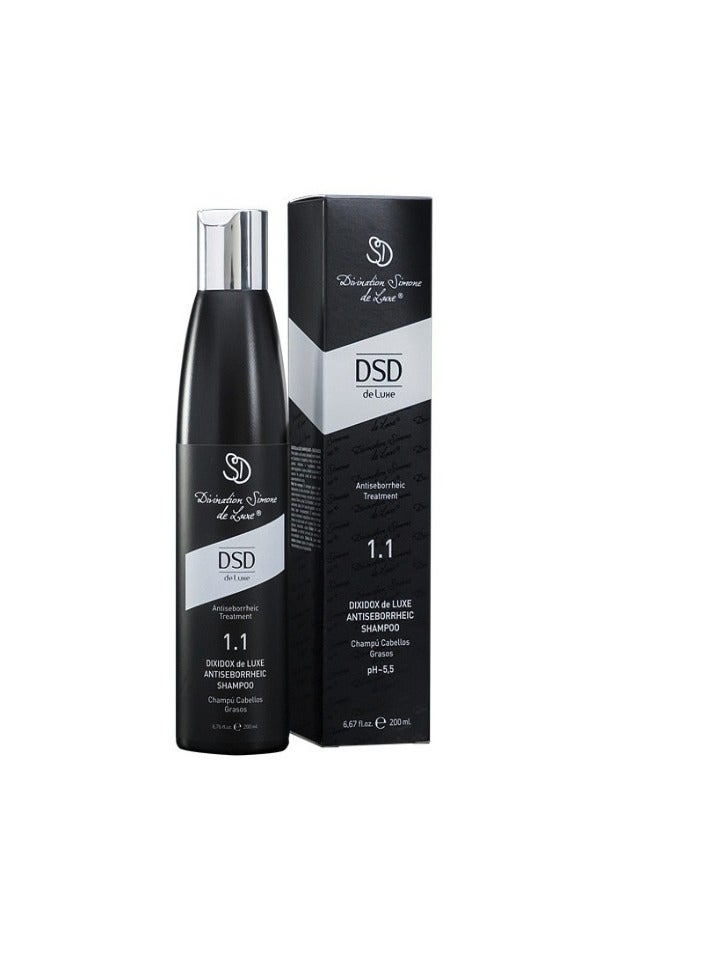 1.1 Dixidox de Luxe Antiseborrheic Shampoo 200ml