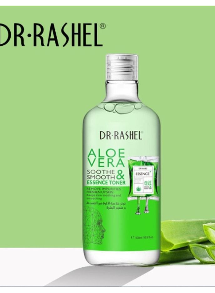 Aloe Vera Soothe And Smooth Essence Toner Green
