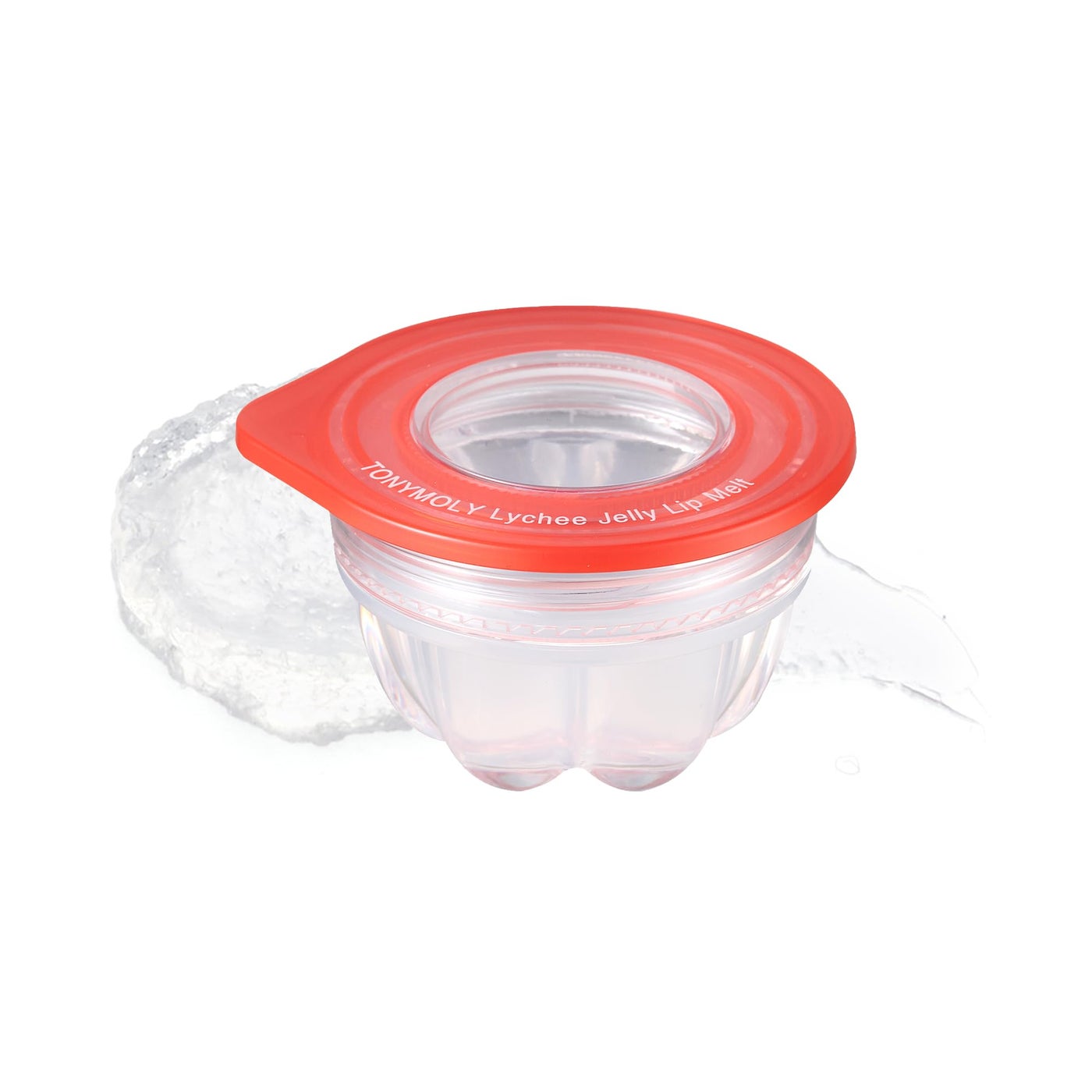 TONYMOLY Jelly Lip Melt â€“ Lychee Lip Balm Treatment, Moisturizing & Hydrating Jelly Formula, Nourishing Lip Care with Vitamin C, Non-Sticky Gloss Finish, 0.31 oz