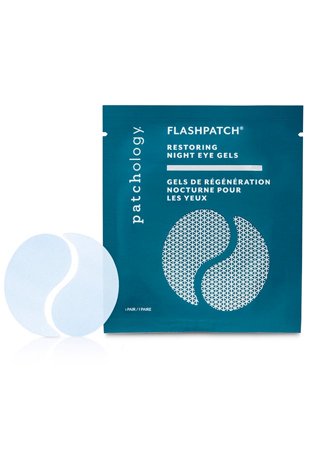 Patchology Night Eye Gels 5 Pairs – Overnight Recovery for Aging Eyes, Retinol & Peptides, Smoothing Treatment for Fine Line Relief 5 Pack - image 2