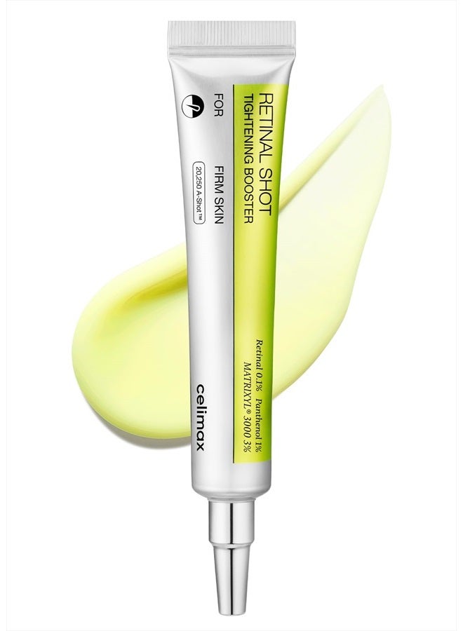 The Vita A Retinal Shot Tightening Booster | with Liposomized Retinal, Matryxyl, Pore Minimizer, Wrinkles & Fine Lines, Firmer Skin, 15ml