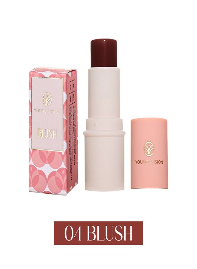 Multi-Functional Blush Highlight Stick,Matte Silky,Create The Natural Makeup No.04
