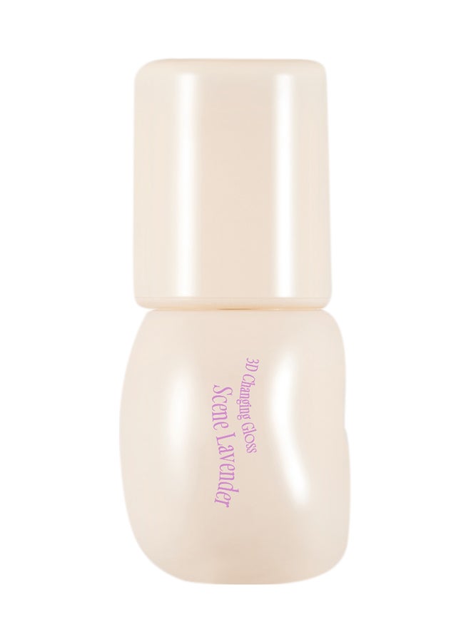 3D Changing Gloss Scene Lavender
