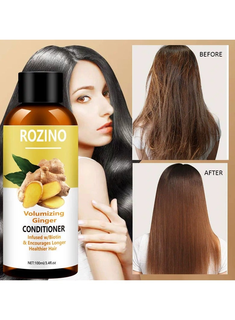 100g Ginger Hair Care, Hair Care, Long-lasting Moisturizing, Deep Hydration, Smooth Hair, Making Hair Strands More Smooth and Smooth