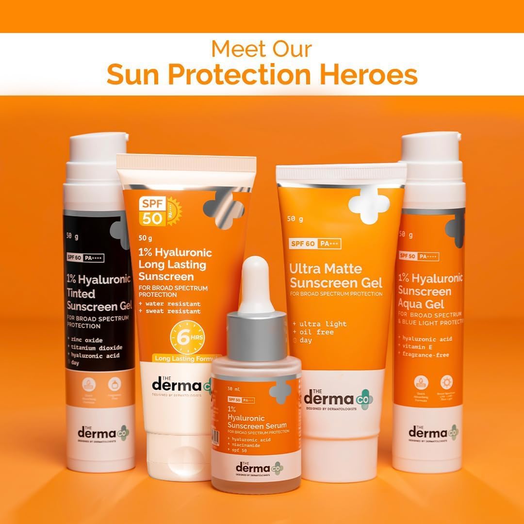 The Derma Co 1% Hyaluronic Long Lasting Sunscreen SPF 50 - image 5