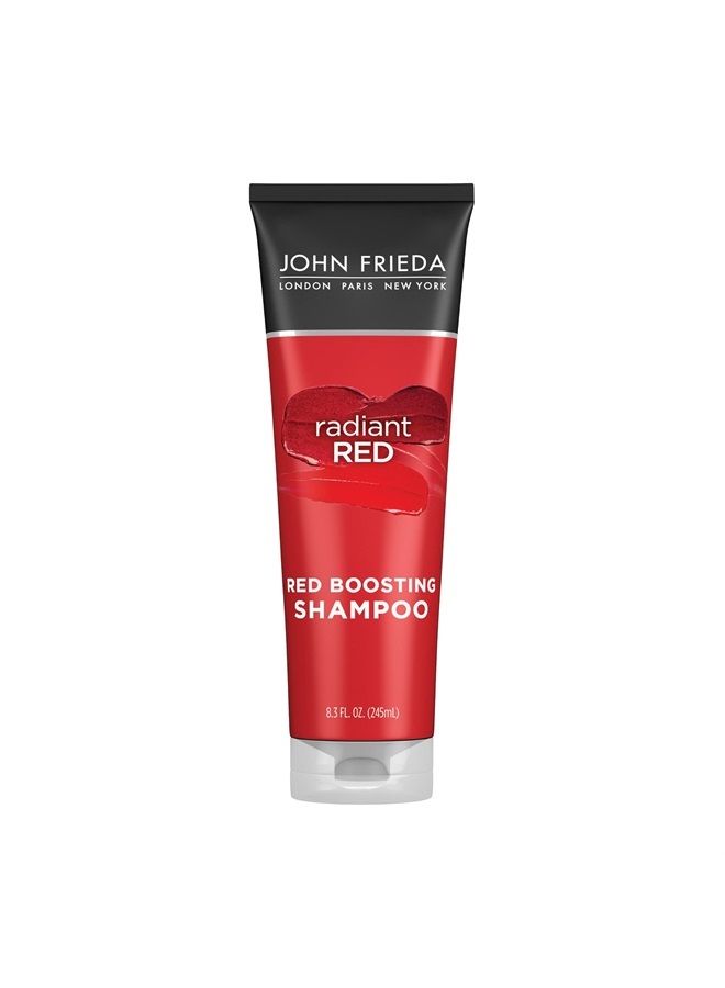 Radiant Red Red Boosting Shampoo, Daily Shampoo, Helps Enhance Red Hair Shades, 8.3 Ounce, with Pomegranate and Vitamin E