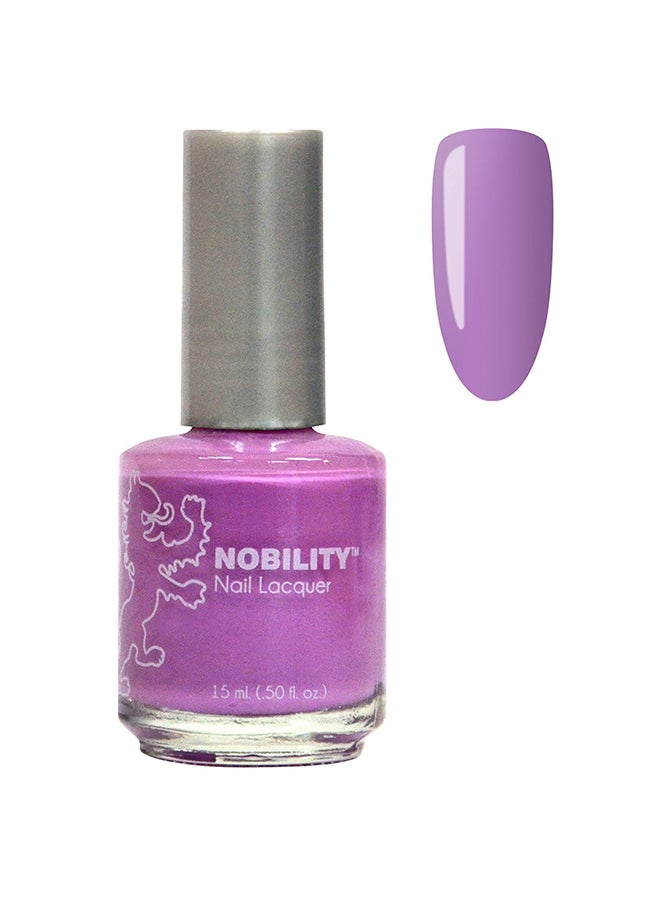 Nail Lacquer 15ml Glossy Super Shine Nail Polish 15ml Fast Dry Long Lasting Nail Enamel Nobility Nail Paint No Need UV LED Lamp No curing Nail Color Lilac NBNL74