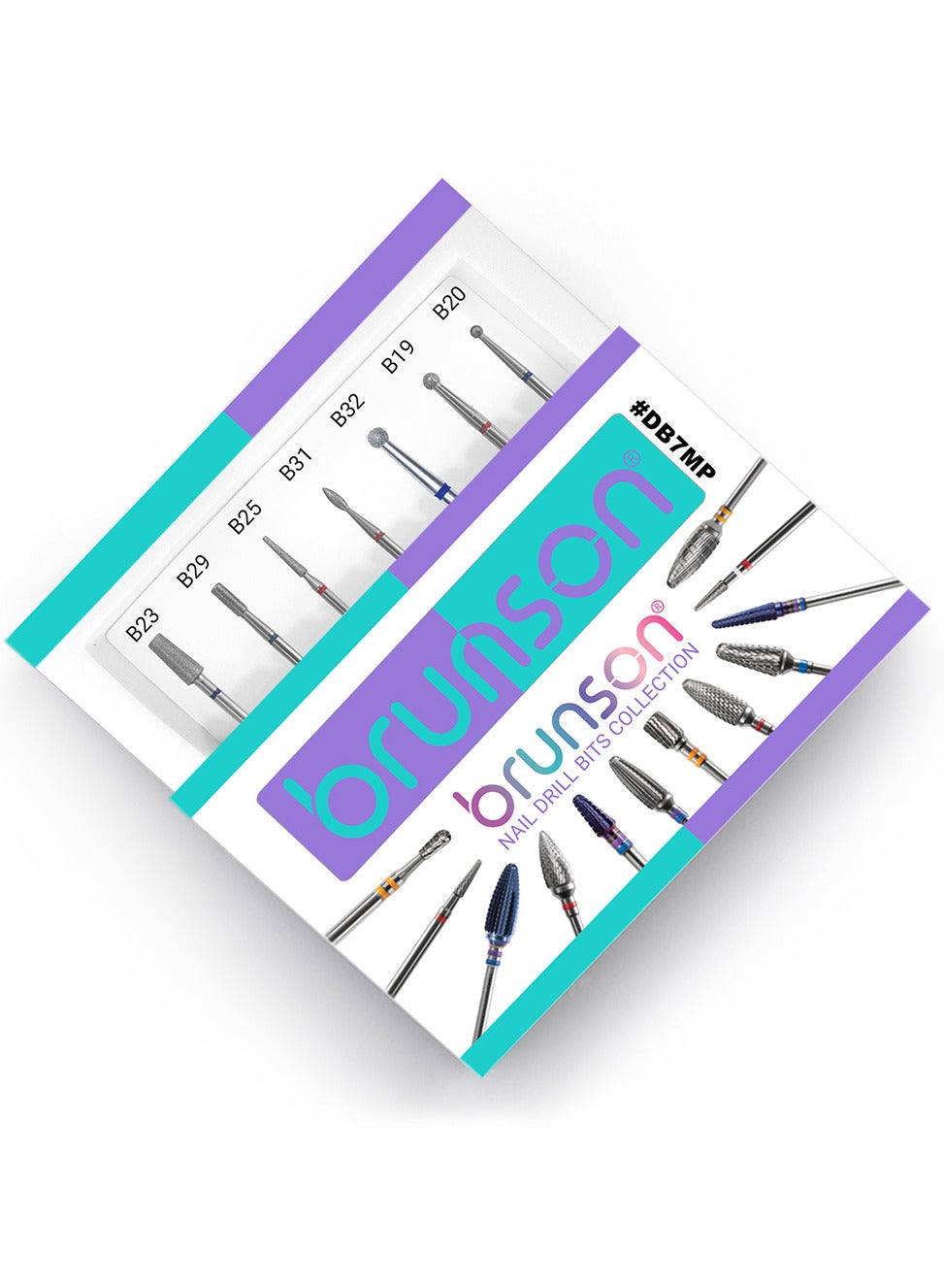 Nail Drill Bits Sets Diamond Cuticle Electric Nail File and Carbide Acrylic Gel Nail Bit Kit for Manicure  Pedicure Nail Grinding Heads Acrylic Nail Art Tools
