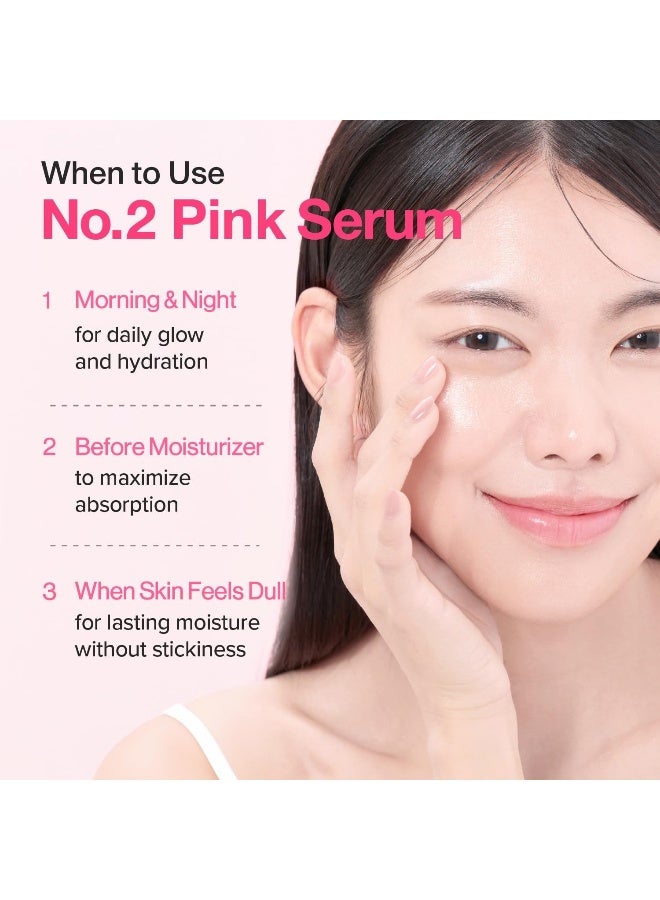 No.2 Serum | Rose PDRN Collagen Plumping Serum | Glowing, Hydrating, Firming, Korean Skincare | Collagen, Peptides, PDRN | for Dry, Combination skin | 1.01 fl.oz. - image 6