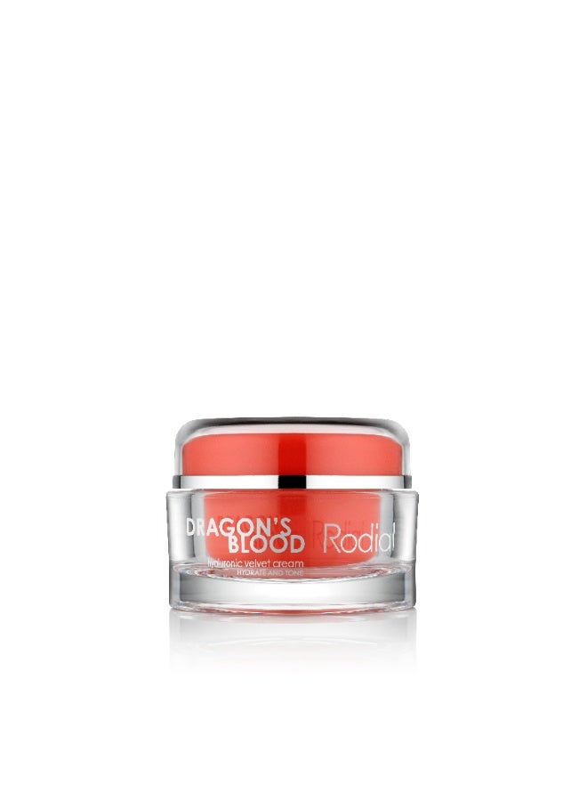 Rodial Dragons Blood Velvet Cream 50ml – Rich Comfort for Extra-Dry Skin, Dragon's Blood & Hyaluronic Acid, Non-Greasy Barrier for Eczema-Prone Skin Relief 50ml