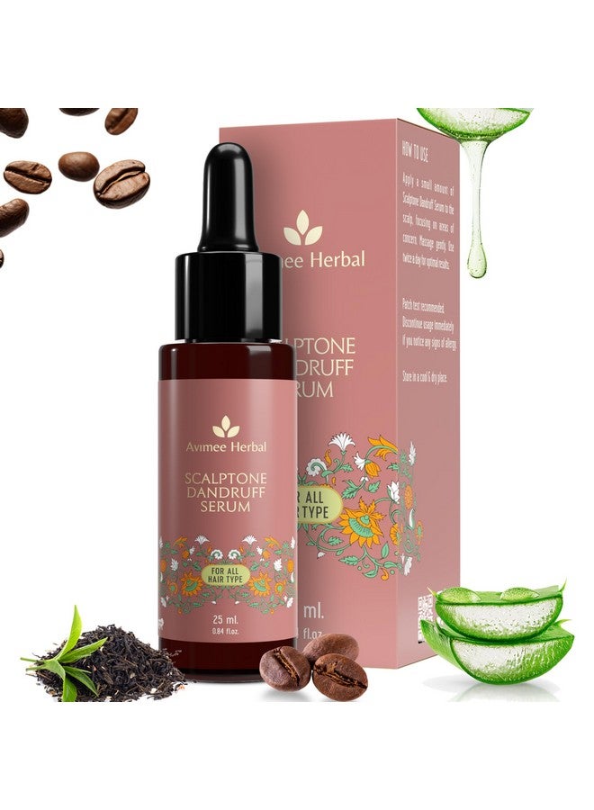 Avimee Herbal Scalptone Dandruff Serum | Enriched with Nilscurf & Hyaluronic Acid | Helps with Dandruff and Nourishes Scalp | For Men & Women | 25 ml