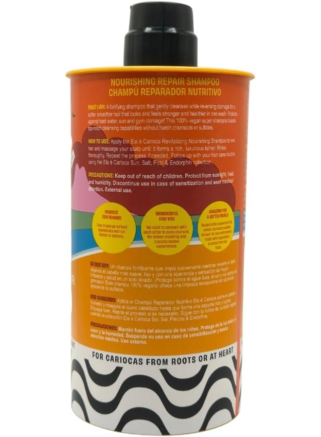 Ela E Carioca Nourishing Repair Shampoo For All Hair Types 500 mL - image 2