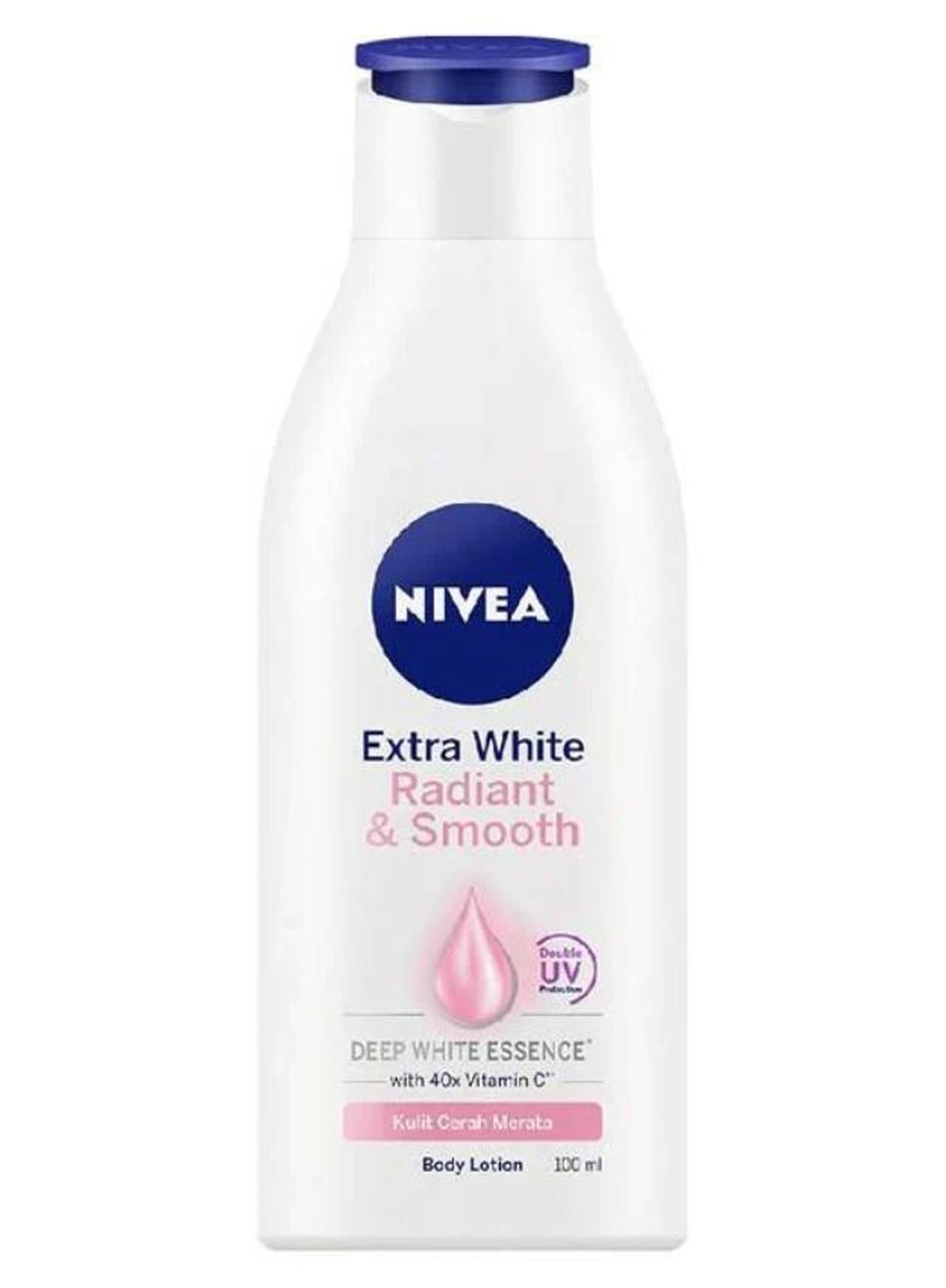 Extra White Radiant & Smooth Lotion Double UV Protection With 40X Vit C 100ml