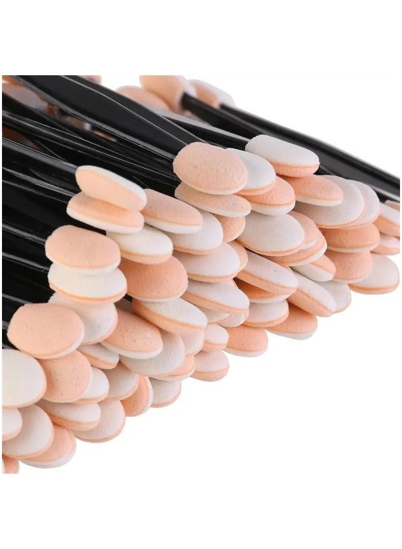30Pcs Pro Sponge Stick Eye Shadow Brush Applicator Cosmetic Make Up Double Head Eyeshadow Brush For Women Makeups